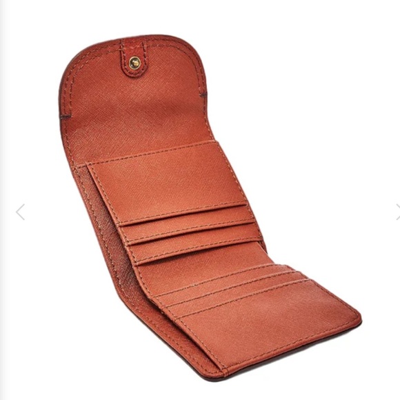 Fossil Cleo Multifunction Small Leather Wallet Brown - Picture 4 of 6